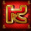 red bird and golden dragon k symbol