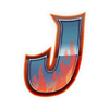 red hot bbq j symbol