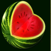 red hot burning watermelon symbol