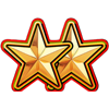 red hot eruption double star symbol