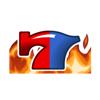 red hot gambler sevenmixed fire symbol