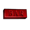 red white and blue bar symbol