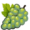 red white and blue white grapes symbol