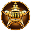 reel sheriff badge symbol