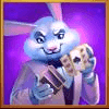 reel talent rabbit symbol