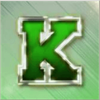 reelin and rockin k symbol