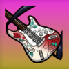 reels of rock guitar symbol