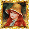renoir riches woman red symbol