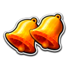 retro 777 bells symbol