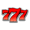 retro 777 seven symbol