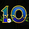 retro easter 10 symbol