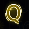 retro party q symbol
