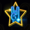 retro party sign symbol