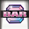 retro reels diamond glitz bar 1 symbol