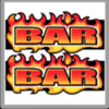 retro reels extreme heat bar 2 symbol