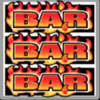retro reels extreme heat bar 3 symbol