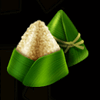 retro tiger rice symbol