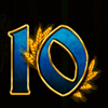 retrofest 10 symbol