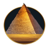 revival of egypt pyramid symbol