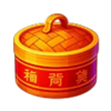 rice and riches hold and win steamer symbol