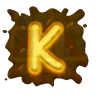 rich cluckin eggs k symbol