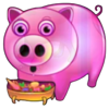rich cluckin eggs pork symbol