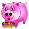 rich cluckin eggs ultimate pig symbol