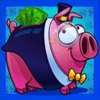 rich little piggies meal ticket christmas edition pig clothed symbol