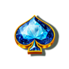riches digger blue spade symbol