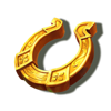 riches digger gold horseshoe symbol