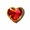 riches digger red heart symbol