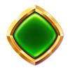 riches express green gem symbol
