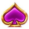 riches express purple spade symbol