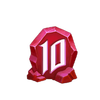 rise to power 10 symbol