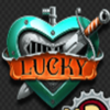 road cash powerpoints lucky symbol