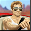 road trip young lad symbol