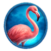 roaring lions brasil jackpot flamingo symbol