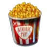 rocket frenzy drive in popcorn symbol