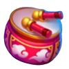 rocket wins drum symbol