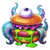 rocketrun the mank aliens protocol monster burger symbol