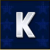 rocky slot k letter symbol