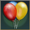 roll up roll up balloon symbol
