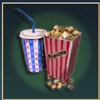 roll up roll up popcorn symbol