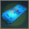 roll up roll up ticket symbol