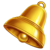 rollin hot 10 classic series golden bell symbol