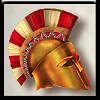 roman tribune helmet symbol