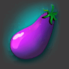rooster booster eggplant symbol
