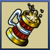 royal banquet bubling beer symbol
