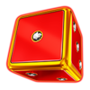 royal xmass dice 1 symbol