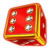royal xmass dice 6 symbol